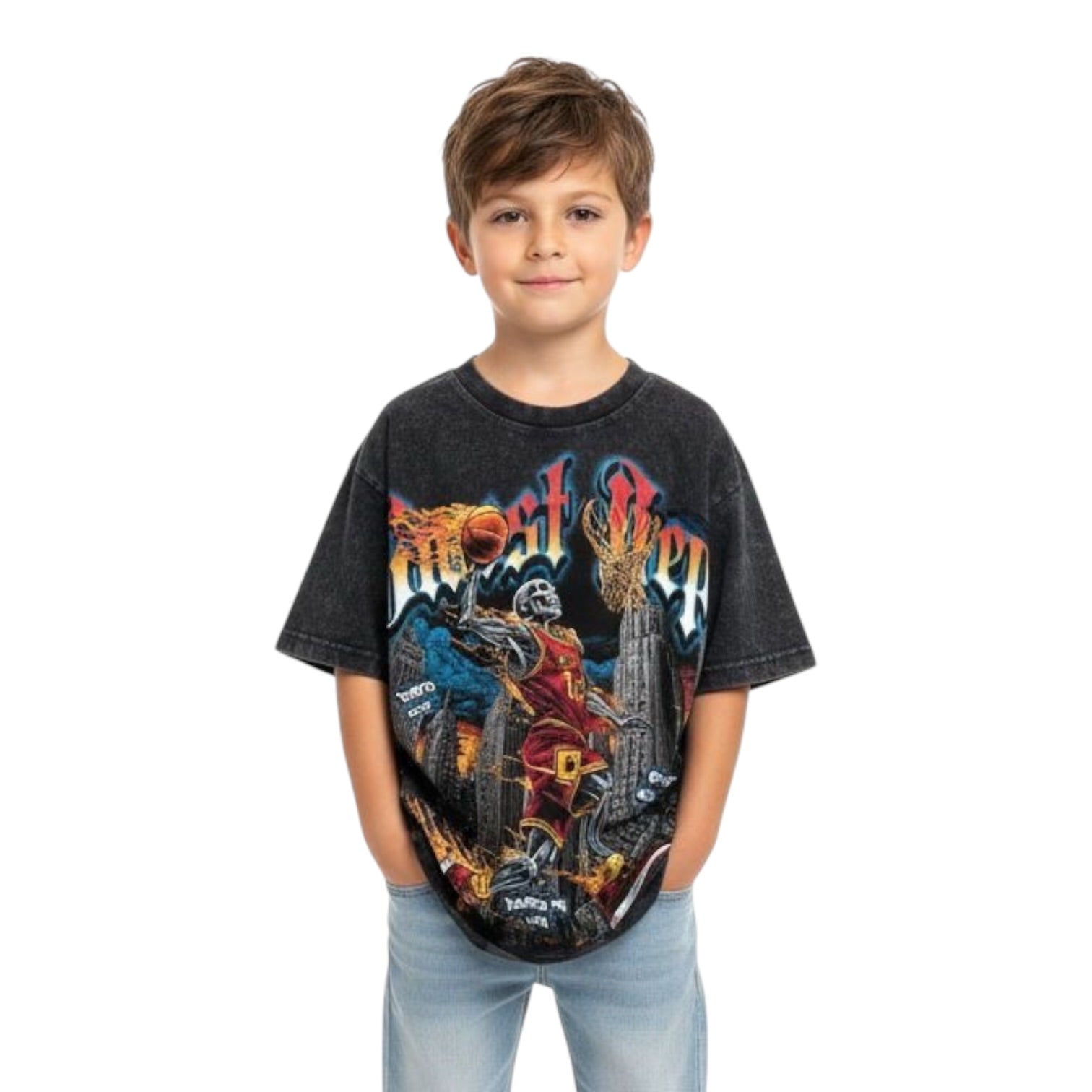 G*WEST: BOYS Hellrim SS Tee 9472